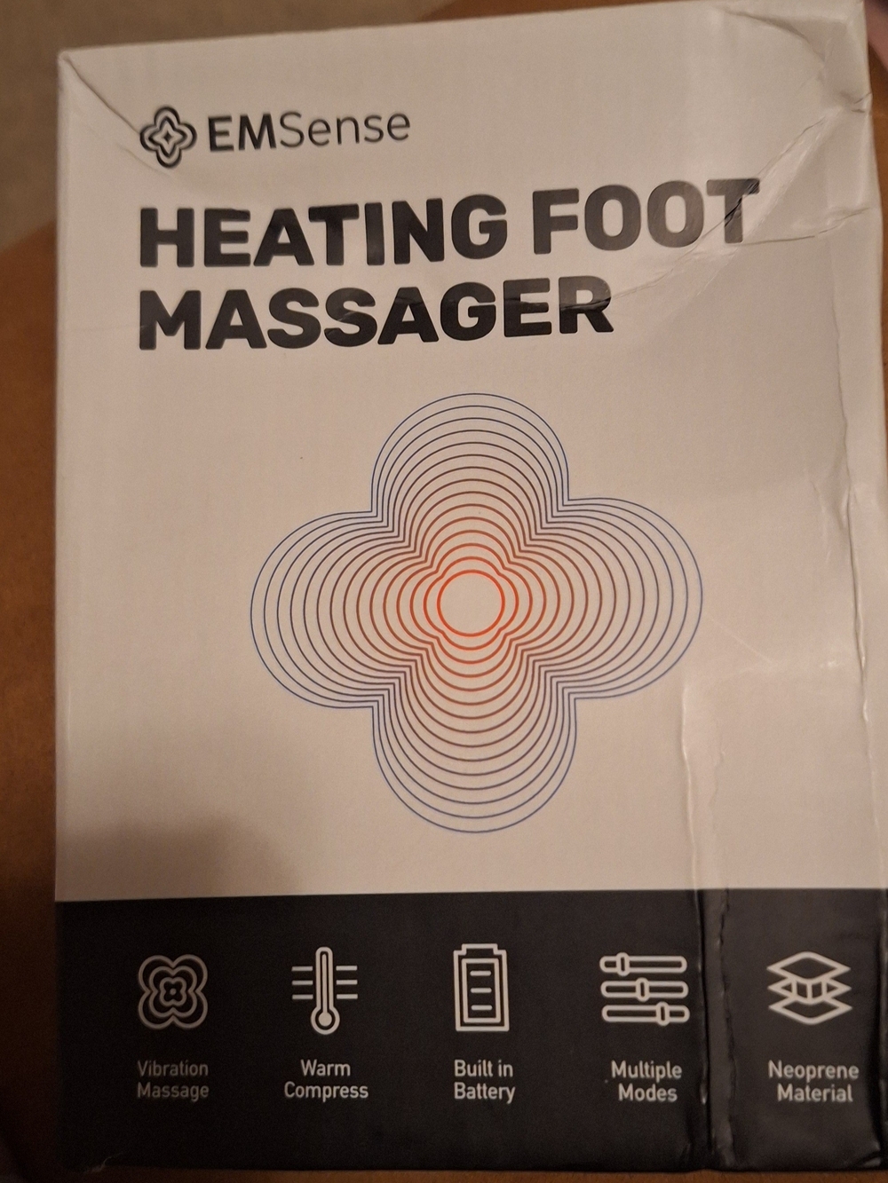 EMSense Heating Foot Massager -